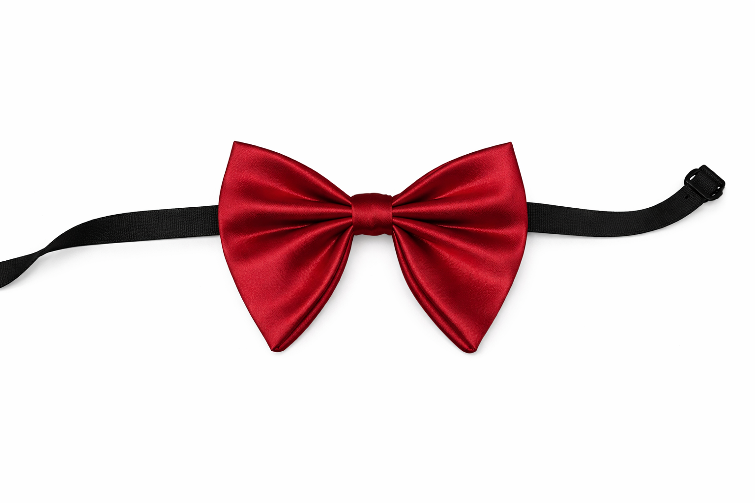 AACHINO Premium Japanese Fabric Red Bow Tie – Handcrafted Formal Neckwear for Men